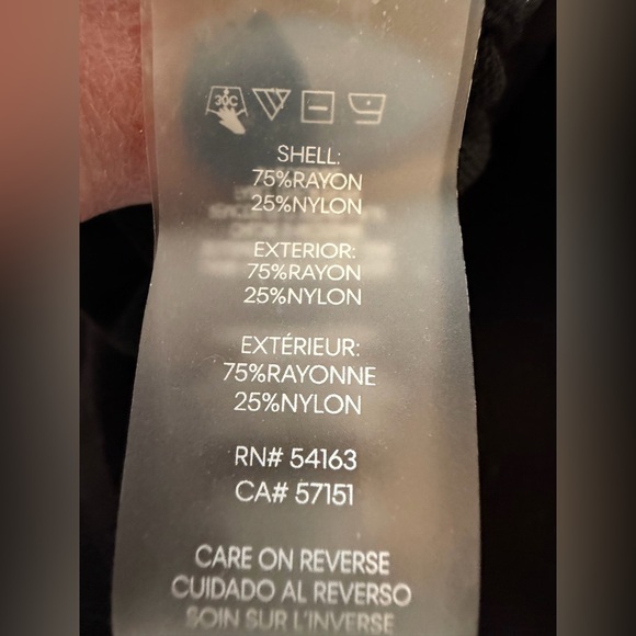 Calvin Klein Black Dress with Silver Detailing - Picture 9 of 10